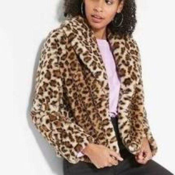 wild fable leopard jacket